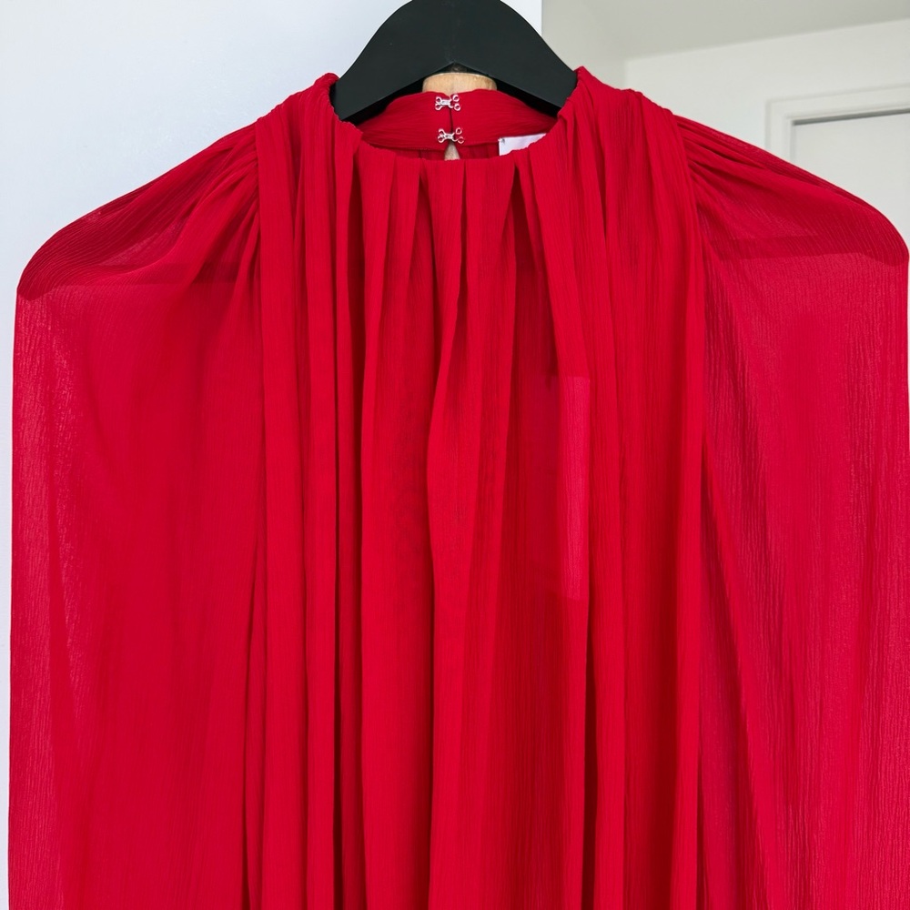 COS Atelier. The Crinkled Silk-Chiffon Silk Blouse. Brand New. Retail Price:$225 - Picture 9 of 16